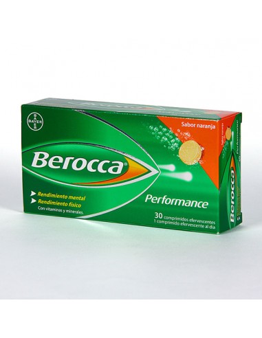 BEROCCA PERFORMANCE  NARANJA 30 COMP...