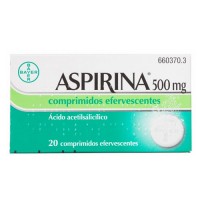ASPIRINA 500 MG 20...