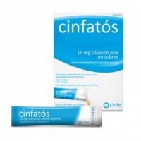 CINFATOS ANTITUSIVO 15 MG...