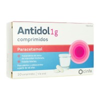ANTIDOL 1 G 10 COMPRIMIDOS