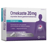OMEKASTE 20 MG 14 CAPSULAS...