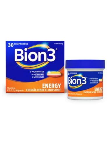 BION3 ENERGIA  30 COMPRIMIDOS
