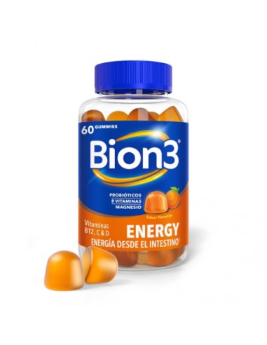 BION3 ENERGY GUMMY 60 SABOR NARANJA