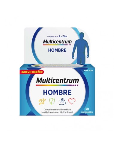 MULTICENTRUM HOMBRE  30 COMP