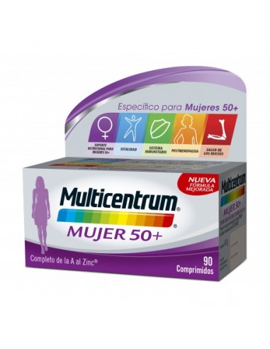 MULTICENTRUM MUJER 50+  90 COMP