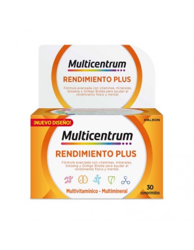 MULTICENTRUM PLUS GINSENG Y GINKGO...