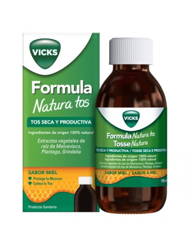 FORMULA NATURA TOS 140 ML SABOR MIEL