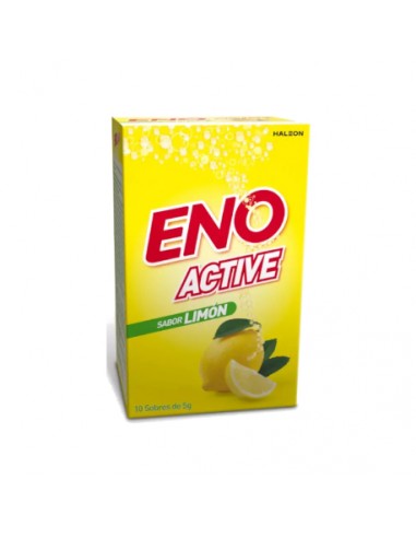 ENO ACTIVE  10 SOBRES 5 G SABOR LIMON