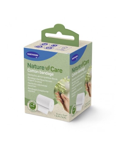 NATURECARE COTTON BANDAGE  1 UNIDAD 5...