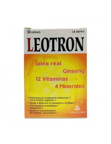 LEOTRON 30 CAPSULAS