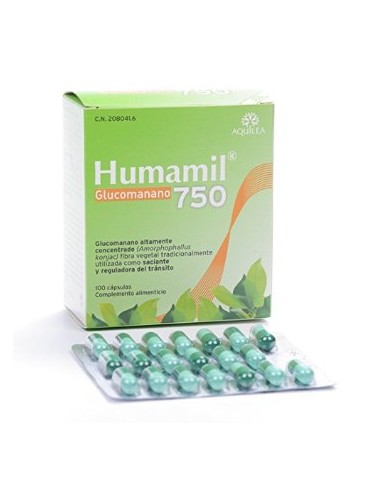HUMAMIL 750 MG 100 CAPSULAS
