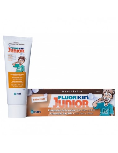 FLUOR KIN PASTA JUNIOR COLA 75 ML