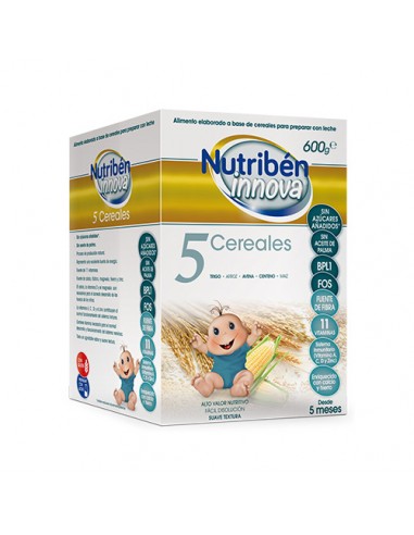 NUTRIBEN INNOVA 5 CEREALES  600 G