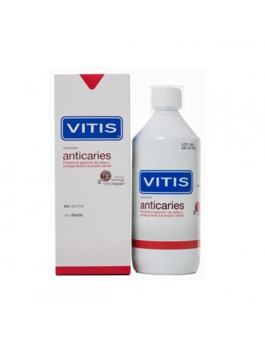 VITIS ANTICARIES COLUTORIO BUCAL  500 ML