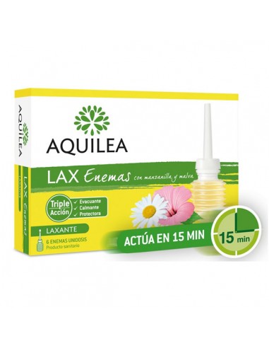 AQUILEA LAX ENEMA  6 ENEMAS