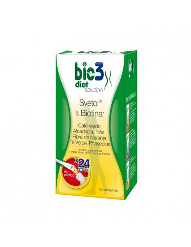 BIE3 DIET SOLUTION 24 STICKS SOLUBLES