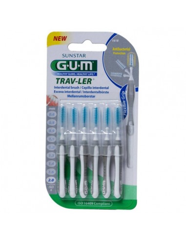 CEPILLO INTERDENTAL GUM 1618 TRAV-LER...