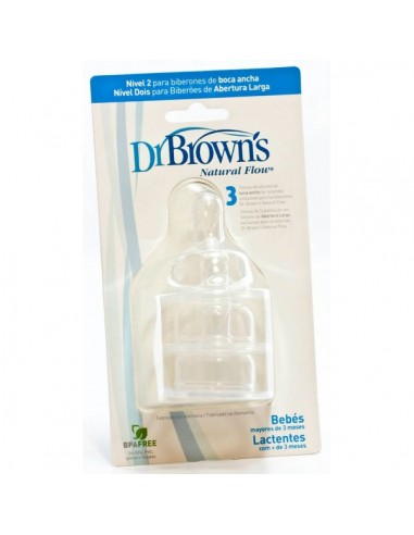 TETINA SILICONA BOCA ANCHA DR BROWN´S...