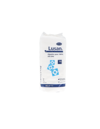 ALGODON ZIG-ZAG PURO LUSAN 50 G