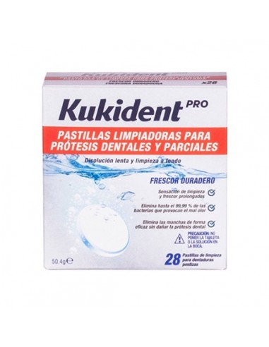 KUKIDENT PASTILLAS LIMPIADORAS  28...