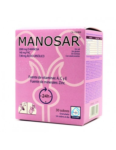MANOSAR  30 SOBRES