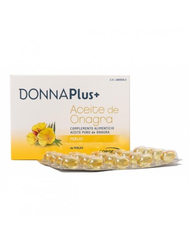 DONNA PLUS ACEITE DE ONAGRA  60 PERLAS