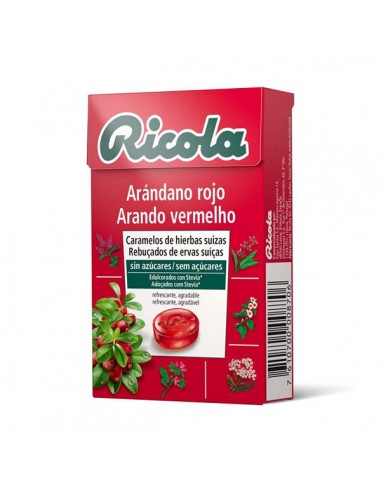 RICOLA CARAMELOS SIN AZUCAR  ARANDANO...