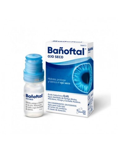 BAÑOFTAL MULTIDOSIS OJO SECO 0.4%  10 ML