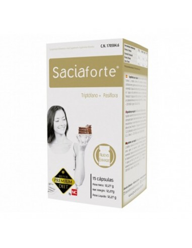 SACIAFORTE  15 CAPSULAS