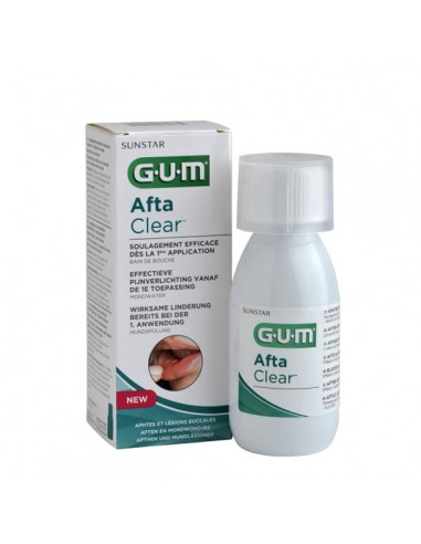 GUM AFTACLEAR COLUTORIO  120 ML